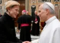 Papa Leão recebe estrelas de cinema no Vaticano