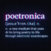 Poetronica: um novo meio entre música e verso