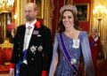 Princesa Kate deslumbra com vestido de lantejoulas e nova tiara de diamantes | Real | Notícias