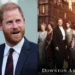 Príncipe Harry, brincando, compara a vida real a 'Downton Abbey' no almoço de Natal