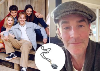 Quanto James Van Der Beek ganhou depois de vender produtos de 'Dawson's Creek' para combater o câncer