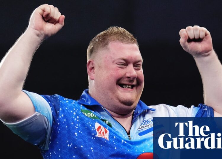 Ricky Evans pondera nova música após o atordoamento de James Wade nos dardos mundiais do PDC | Campeonato Mundial PDC