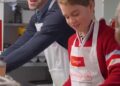 Royal fans spot touching gesture during Prince William and George’s Christmas visit to homeless shelter
