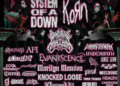 System Of A Down, Korn, Deftones, Slayer, Evanescence e muito mais para jogar eventos Sick New World 2026 insanamente empilhados em Las Vegas e Texas