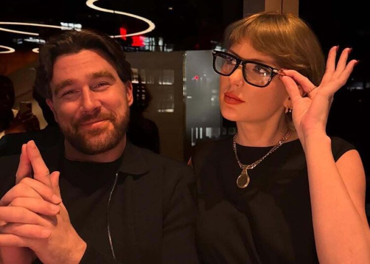Travis Kelce se recusa a revelar o presente de Natal de Taylor Swift