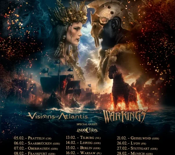 VISIONS OF ATLANTIS E WARKINGS unem forças para novo single “Pirates & Kings”; Vídeo musical