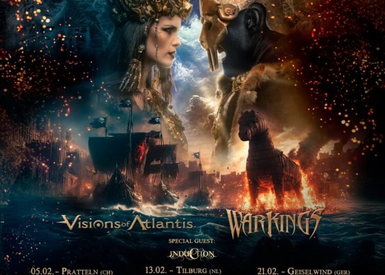 VISIONS OF ATLANTIS compartilha o mais recente videoclipe de “Pirates & Kings” com WARKINGS