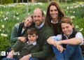 William e Catherine divulgam retrato anual de cartão de Natal