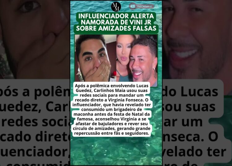 CARLINHOS MAIA DÁ RECADO DURO PARA VIRGINIA FONSECA APÓS TRETA