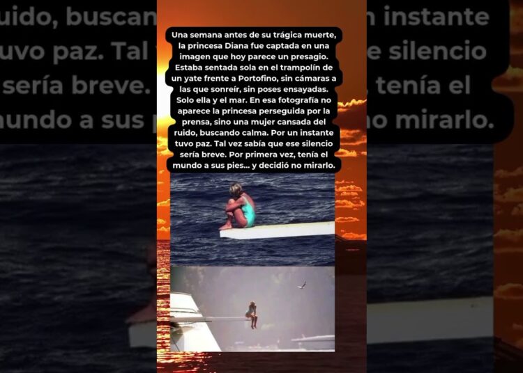 La última foto de la princesa Diana que pocos entienden | Un momento de silencio antes del final