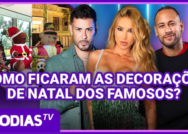 NATAL DOS FAMOSOS: VEJA COMO FICOU A DECORAÇÃO DAS CELEBRIDADES BRASILEIRAS!