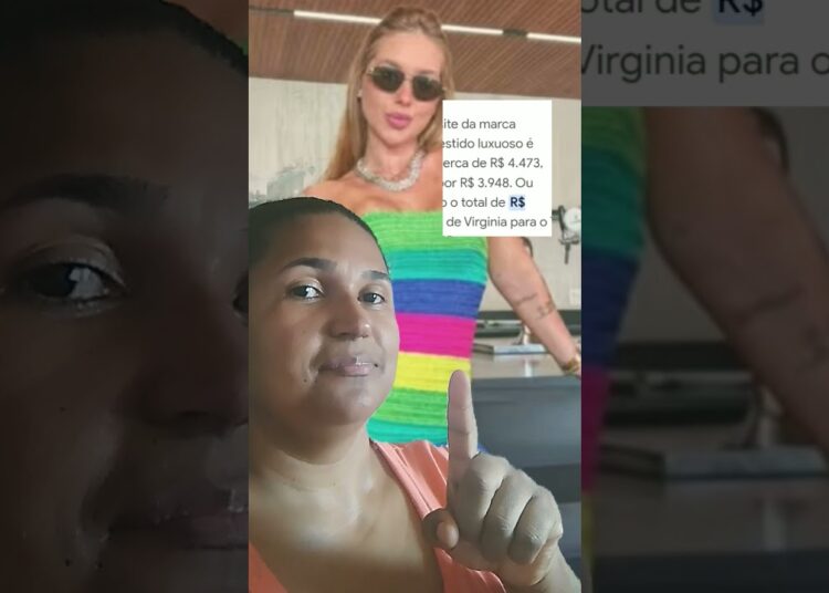 vestido da virginia Fonseca em crochê #aprendacroche #fofocas #celebridades #crochet #videoshort