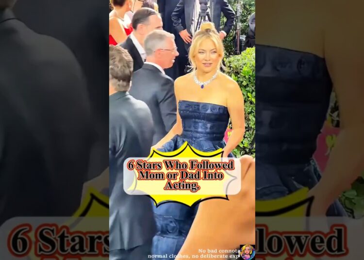 6 Stars Who Followed Mom or Dad Into Acting.#celebritynews #celebrity #shortsfeed #shorts