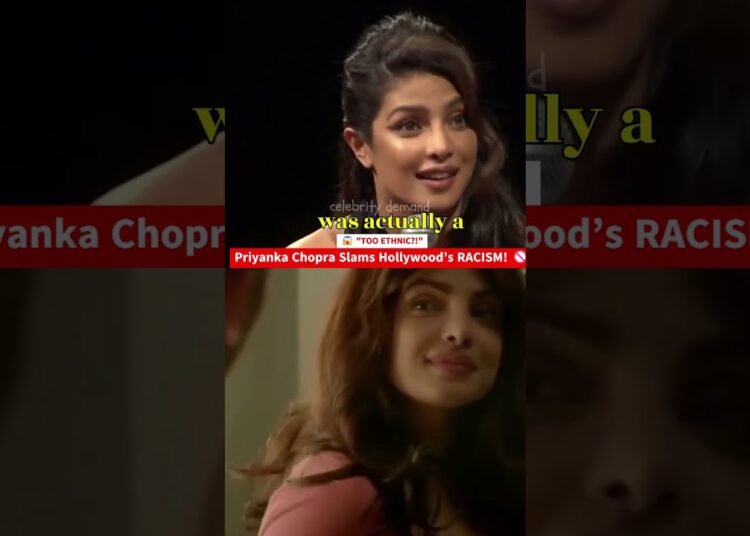 😱 “TOO ETHNIC?!” Priyanka Chopra Slams Hollywood’s RACISM! 🚫 #priyankachopra