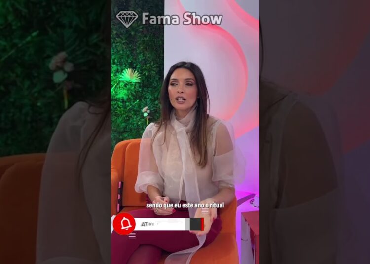 Ritual de passagem de ano de Maria Cerqueira Gomes! | Fama Show