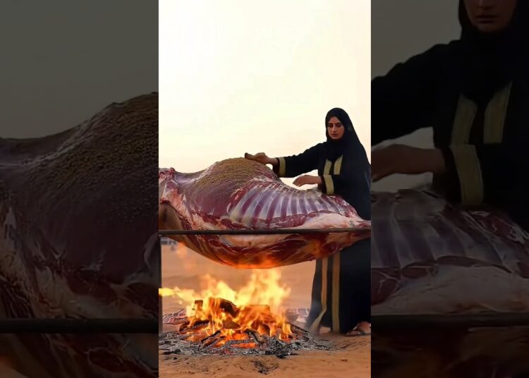 Why does Dubai’s princess Sheikha Mehra go to the desert at night? 😨 #shortsvideo #dubai