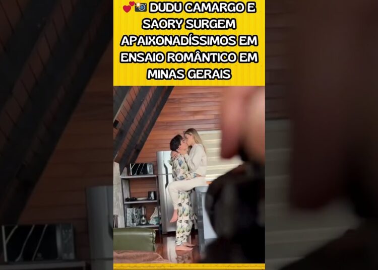 Dudu Camargo e Saory surgem apaixonadíssimos em ensaio romântico em Minas Gerais