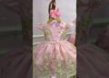 Coleção Realeza Jardim Encantado 👑❤️ Vestido em forma de joia, sua pequena uma verdadeira princesa!