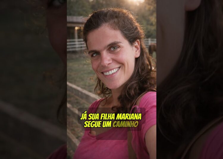 👉 Ana Maria Braga é rica, mas a filha escolheu o campo