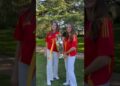 🏆#princessleonore &#infantasofia Holding The Huge Trophy🇪🇸#spanishroyalfamily #spanishroyals#monarch