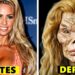 CELEBRIDADES FAMOSAS QUE ARRUINARAM COMPLETAMENTE SEUS ROSTOS COM CIRURGIA PLÁSTICA!