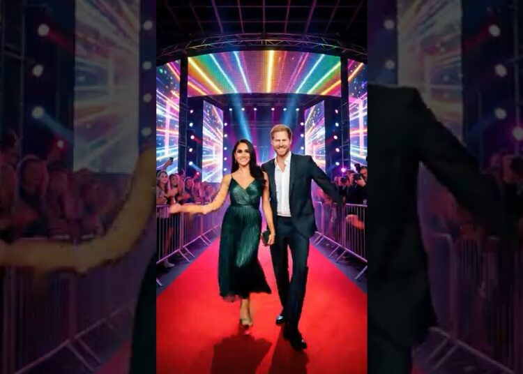Star Power: Harry & Meghan lighting up the night😍 #princeharry #royal #royalfamily #dance