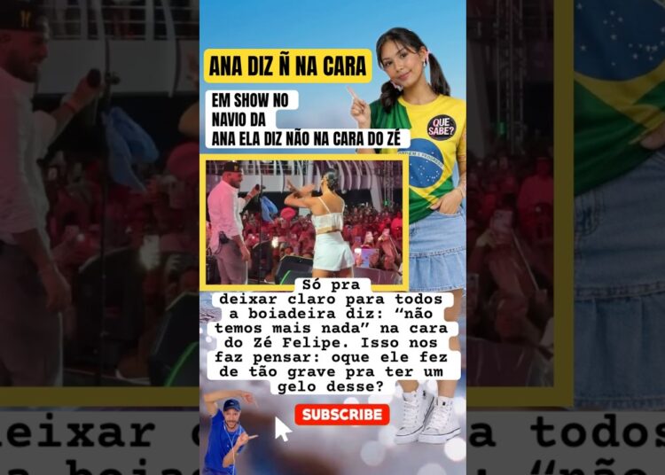 ANA DIZ NÃO NA CARA DO ZÉ #feedshorts #ultimasnoticia #fofoca