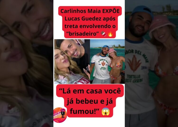 Babadoooooo 😱 #treta #carlinhosmaia #virginia #lucasguedez #shorts #famosos #celebridades #viral