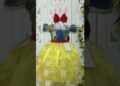 Vestido de festa Branca de Neve realeza #infantil #viral #vestidos #disney #realeza #1k #explore