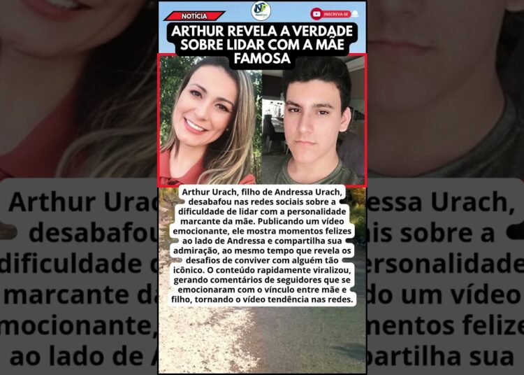 FILHO DE ANDRESSA URACH QUEBRA O SILÊNCIO SOBRE MÃE ICÔNICA