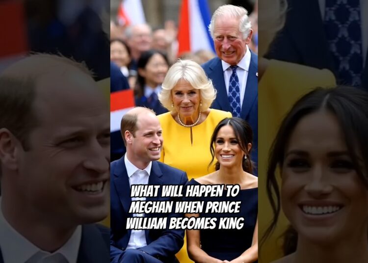 What Will Happen to Meghan When Prince William Becomes King #princewilliam #royal #meghan #charles