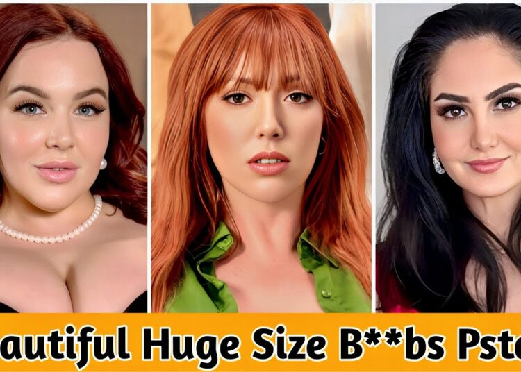 Most Beautiful Huge Size B**bs Prnstars 🧡
