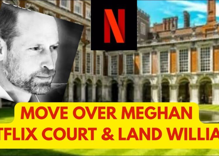 MOVE OVER MEGHAN – NETFLIX LAND WILLIAM #royal #meghan #news