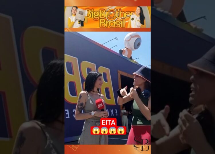 CASA DE VIDRO DO BBB26 🚨 REPÓRTER FERNANDA DO PORTAL LÉO DIAS CONTA UM POUCO SOBRE OS BASTIDORES