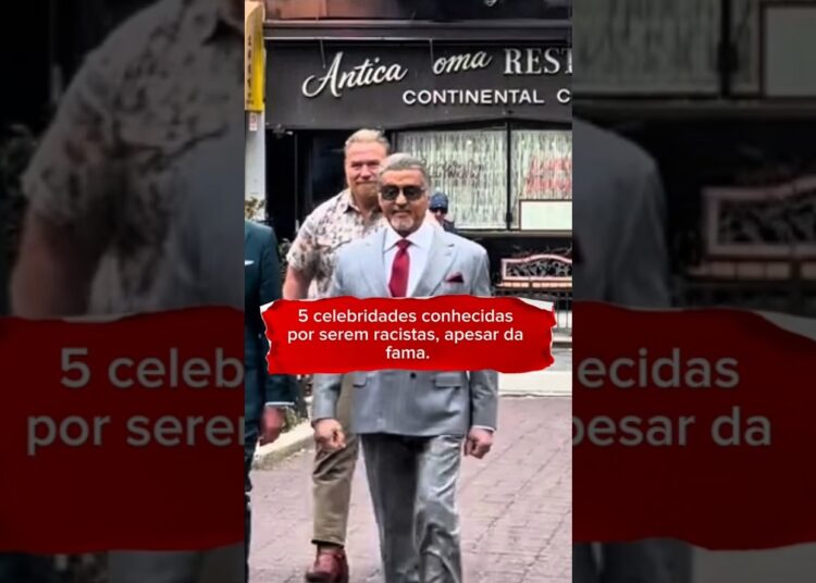 5 celebridades conhecidas por serem racistas, apesar da fama.