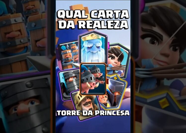 Qual Carta da Realeza da mais dano no Clash? #clashroyale #games #games #humor #deck #supercell