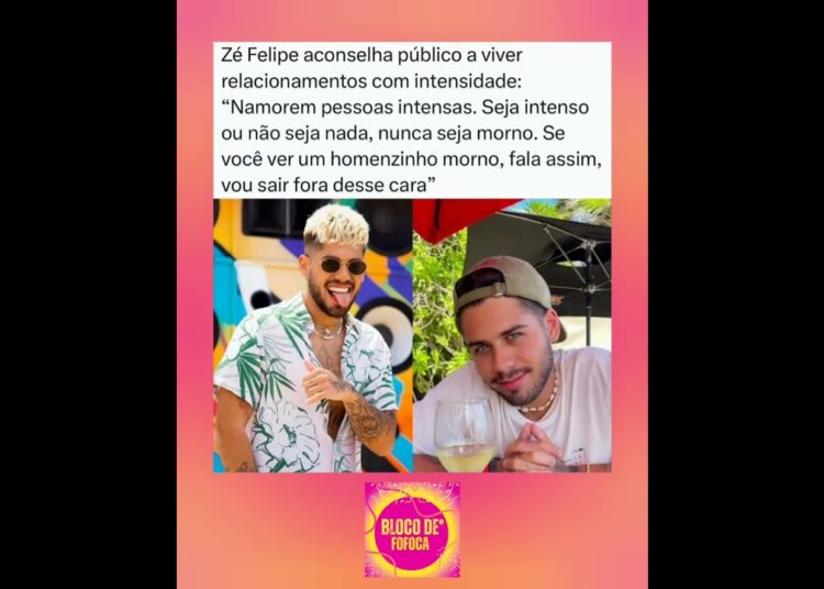Durante um show, #zefelipe  compartilhou um conselho sobre relacionamentos. #fofocas