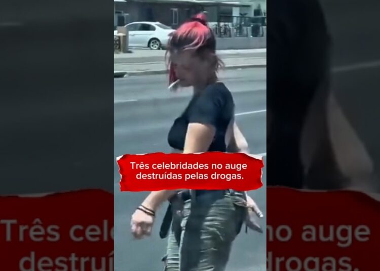 Três celebridades no auge destruídas pelas drogas.
