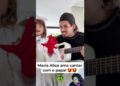 Maria Alice encanta cantando com o papai Zé Felipe 🎶❤️👨‍👧 #shorts #familia