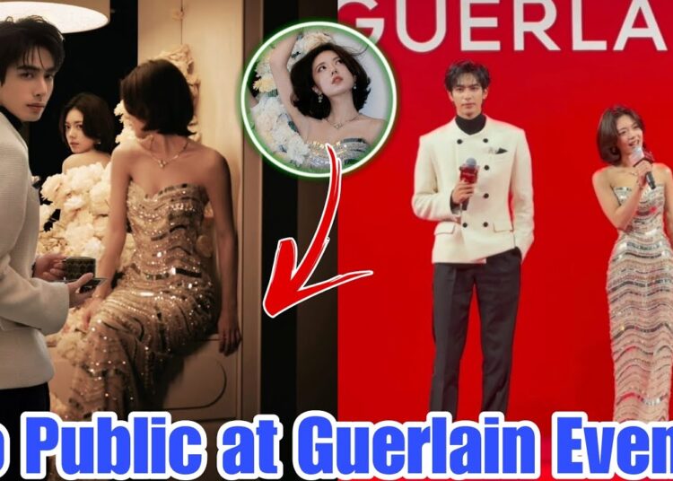 Zhao Jinmai and Song Weilong Publicly Confirm Relationship at Guerlain Event