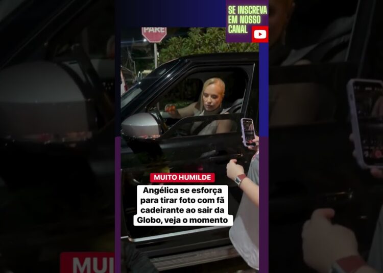 POLÊMICA ! ANGÉLICA É ABORDADA POR FÃ CADEIRANTE PARA TIRAR  FOTO MAIS UM DETALHE A IMPEDE ! #short