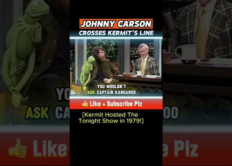 Johnny Carson Crosses Kermit The Frog’s Line! You Can’t Ask Me That! #muppetshow #tonightshow