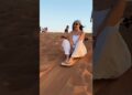 Never Slide Like This in Dubai Desert 😱 | #royalfamily #luxurylife #dubaidesert