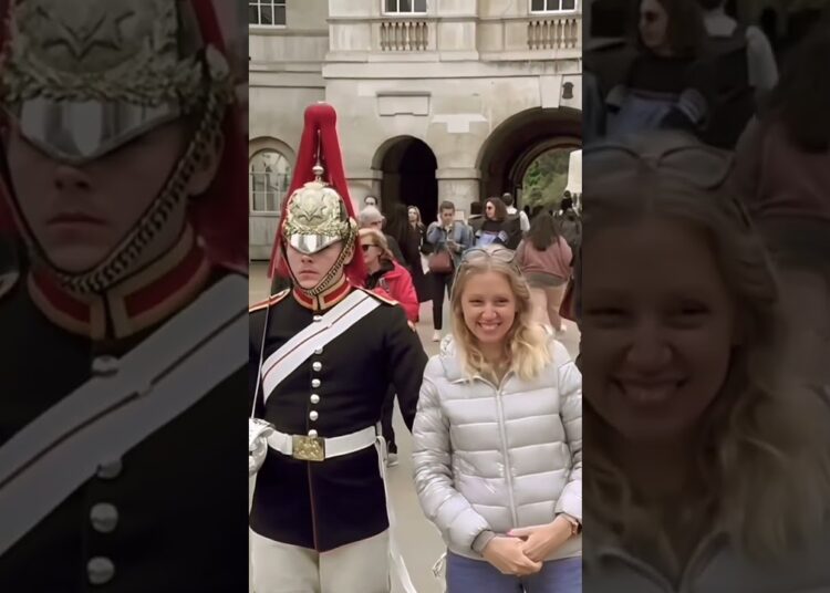 DONT DISRESPECT THE KING GUARD #kingsguard #respect #royalguard #shorts #guard #realeza #horseguards