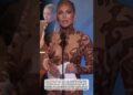 Jennifer Lopez Stuns in Sheer Vintage Jean-Louis Cherrer Gown at Golden Globes 2026 #shorts