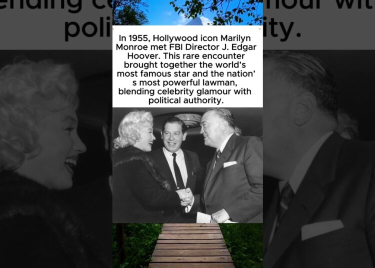 Marilyn Monroe Meets J. Edgar Hoover!
