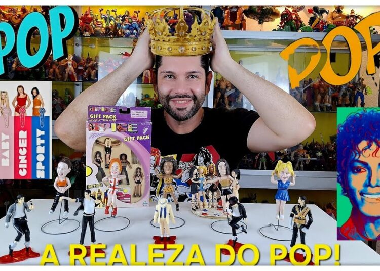 A REALEZA DO POP! FIGURAS COLECIONÁVEIS DO REI DO POP MICHAEL JACKSON E DA MAIOR GILBAND SPICE GIRLS