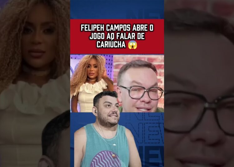 ELE FALOU ISSO DA CARIUCHA 😱 #fofocas #famosos #noticias #cariucha #shorts