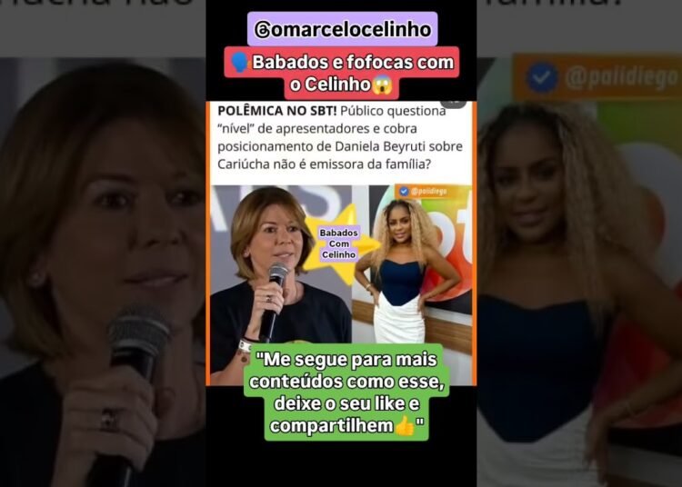 fofocas da boa🗣️ SBT tomará providência sobre Cariucha😱#babados #fofocas #sbtnews