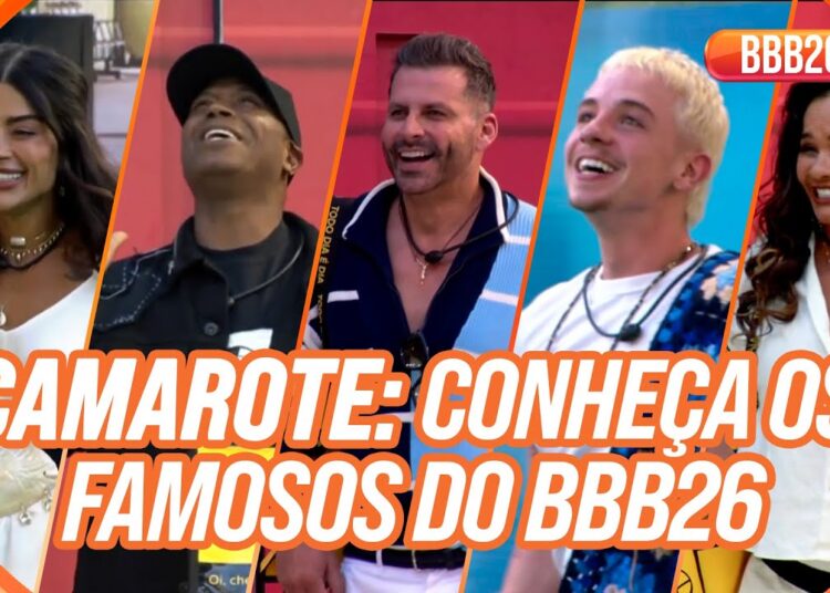 CAMAROTE: Conheça os famosos do BBB26 | BBB 26